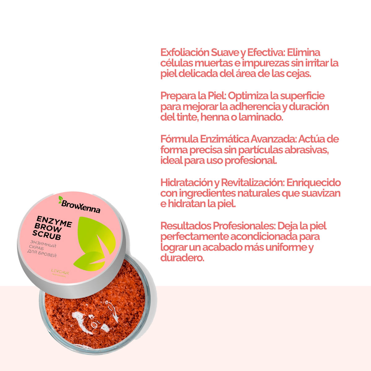 Exfoliante Profesional para Cejas (50 g)