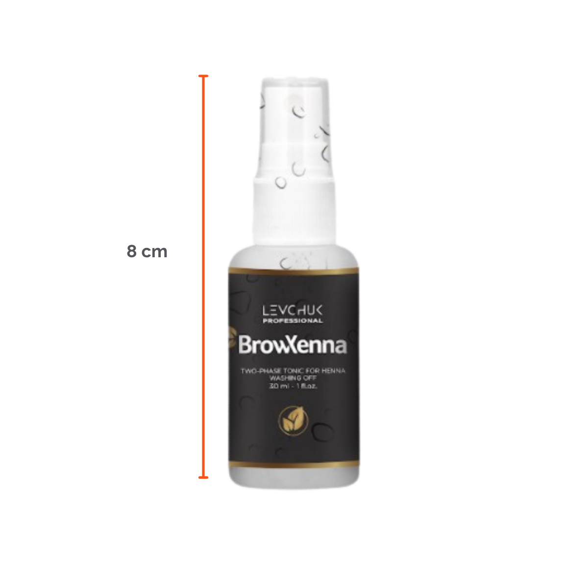 Two Phase Tonic BrowXenna 30 ml-solución bifásica profesional para eliminar henna y tintes de cejas de forma efectiva, suave e hidratante, ideal para preparaciones y correcciones en cabina.