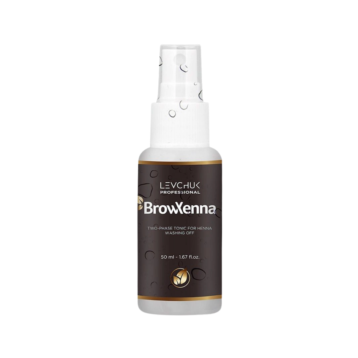 Two Phase Tonic BrowXenna 50 ml-solución bifásica profesional para eliminar henna y tintes de cejas de forma efectiva, suave e hidratante, ideal para preparaciones y correcciones en cabina.