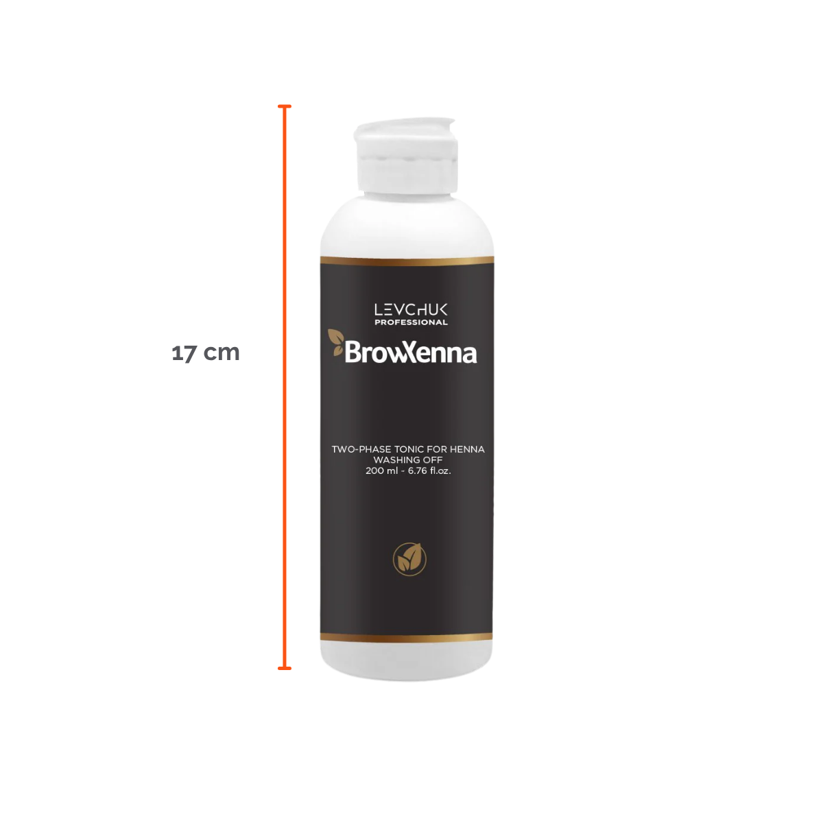 Two Phase Tonic BrowXenna 200 ml-solución bifásica profesional para eliminar henna y tintes de cejas de forma efectiva, suave e hidratante, ideal para preparaciones y correcciones en cabina.