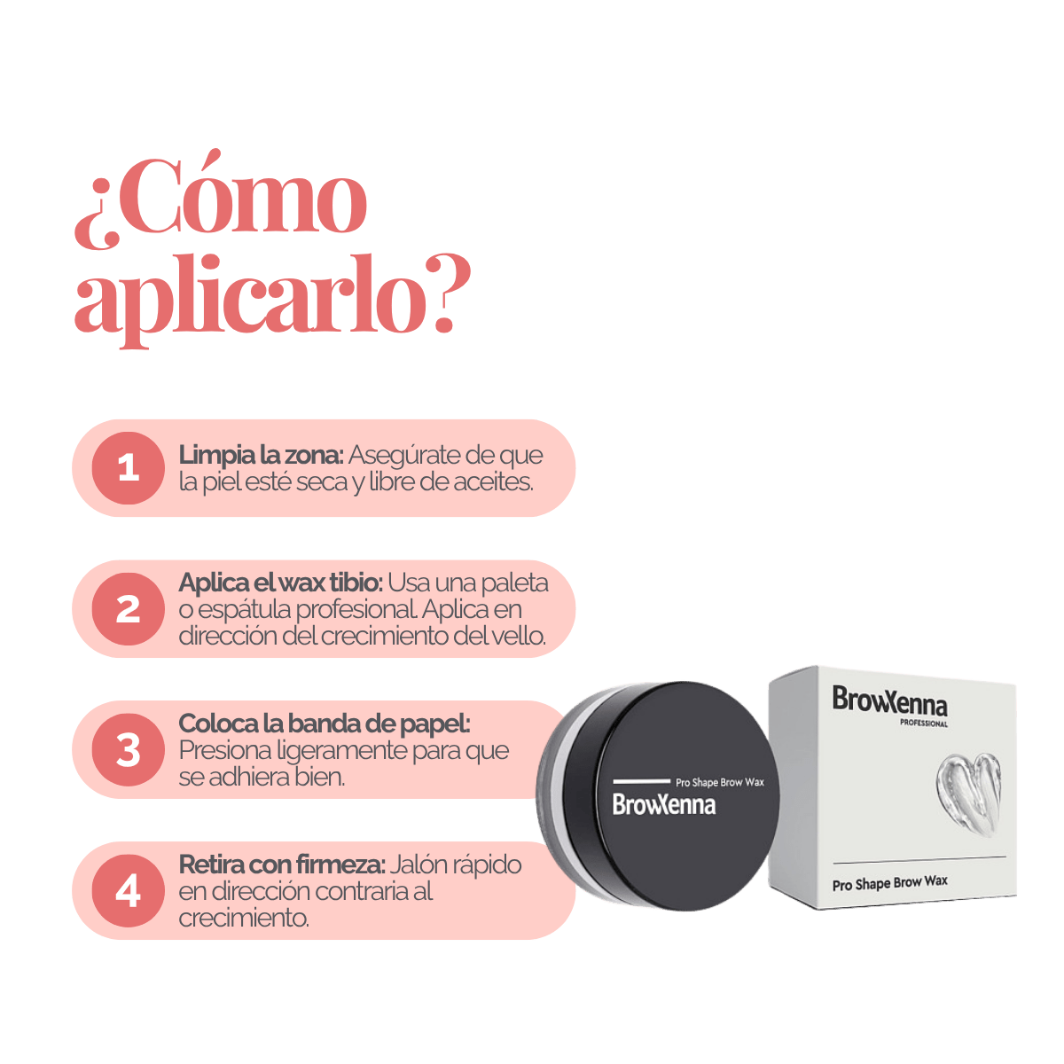 Cera para Moldeo de Cejas BrowXenna® - BrowXennamx