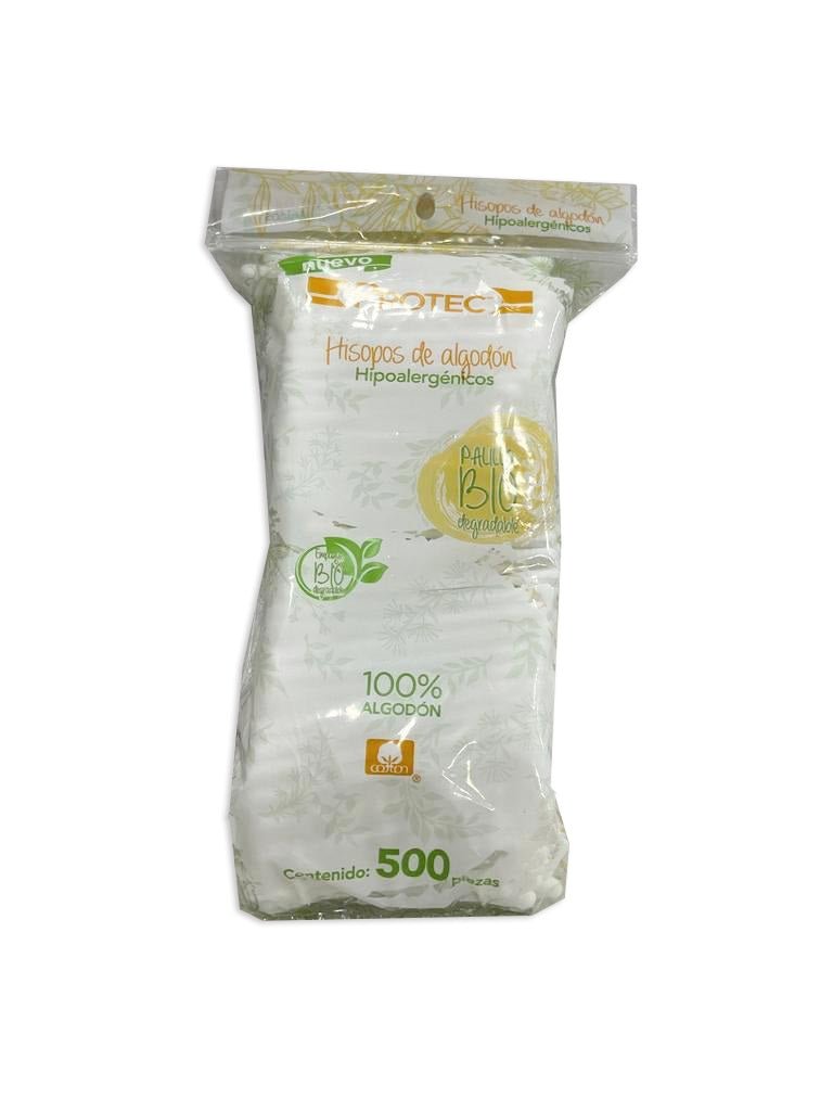 Hisopos Protec Hipoalergenicos Bolsa Con 100 Hisopos - BrowXennamx