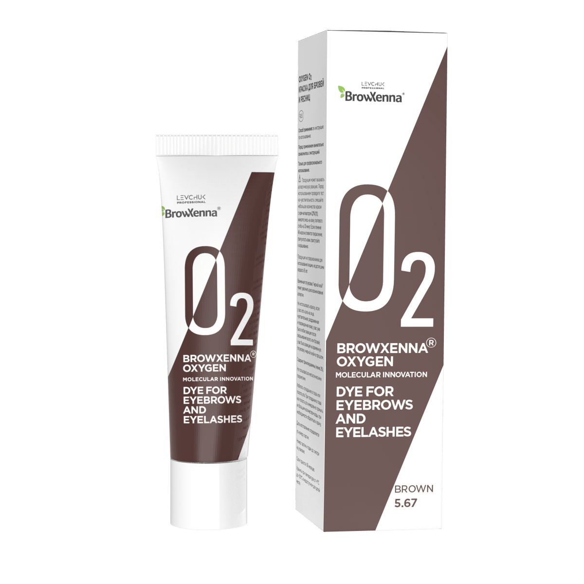 Oxygen O2 Tinte En Gel para cejas y pestañas - BrowXennamx