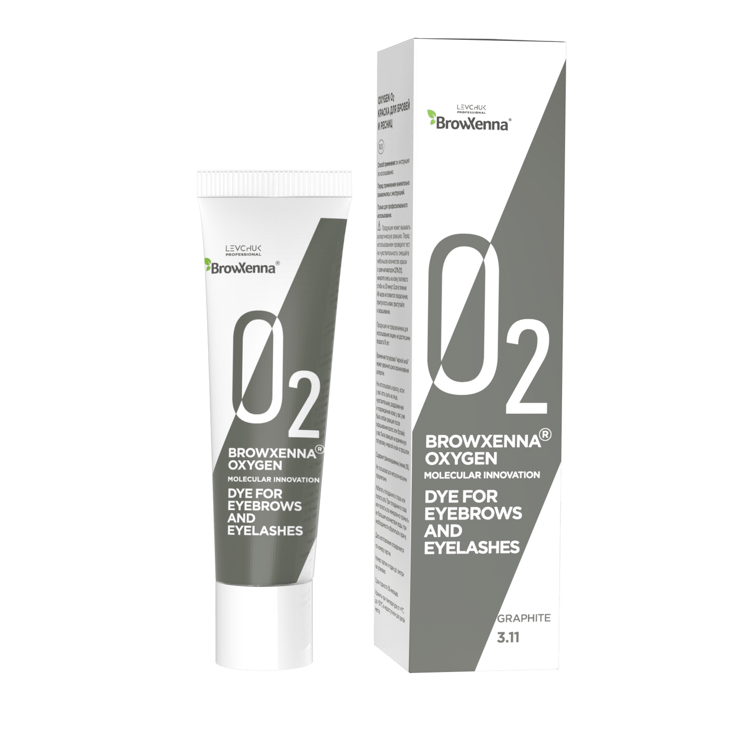 Oxygen O2 Tinte En Gel para cejas y pestañas - BrowXennamx