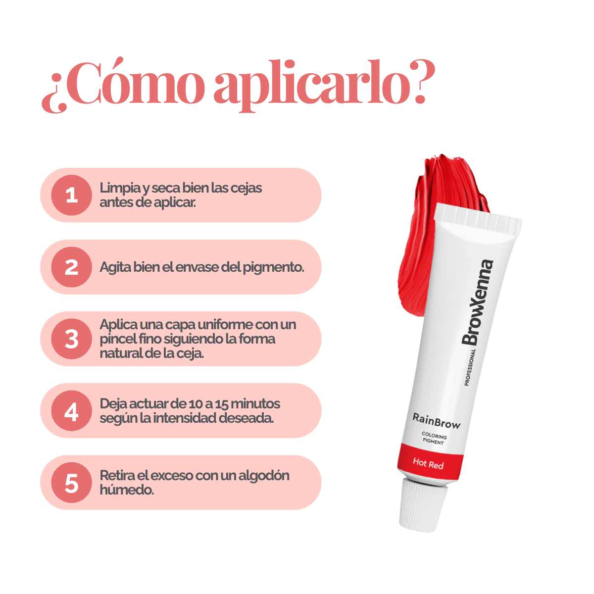 Pigmento Directo RainBrow para Cejas - BrowXennamx