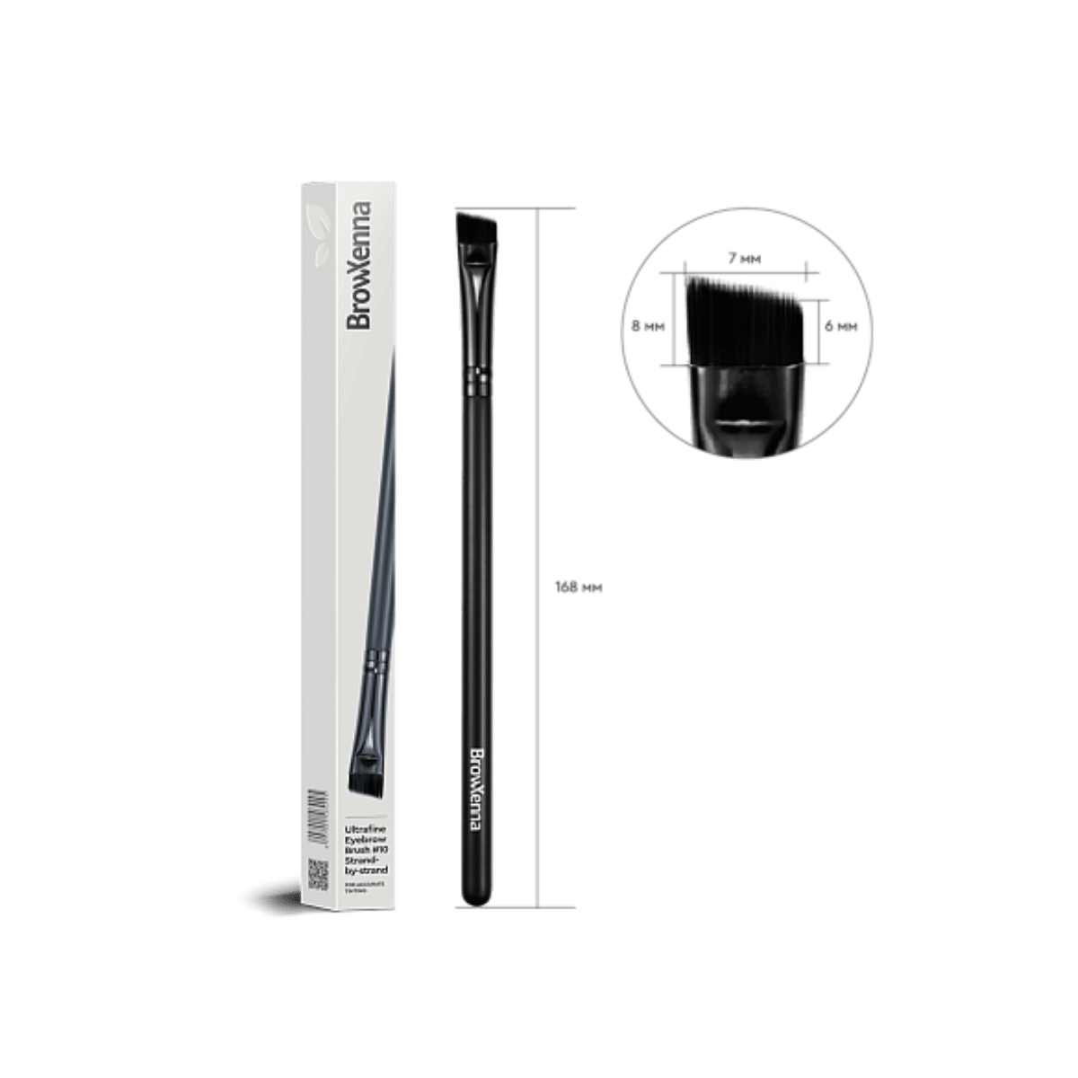 Ultrafine Eyebrow Brush #10 BrowXenna®
cerdas ultra finas y mango ergonómico diseñados para aplicación precisa de henna y maquillaje en cejas para técnicos de belleza exigentes.