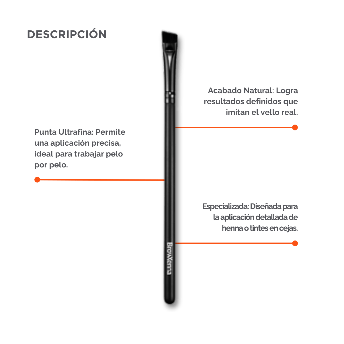 Ultrafine Eyebrow Brush #10 BrowXenna®
cerdas ultra finas y mango ergonómico diseñados para aplicación precisa de henna y maquillaje en cejas para técnicos de belleza exigentes.