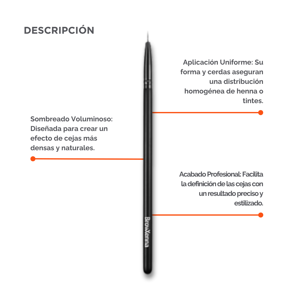 Eyebrow Brush #11 Stroke BrowXenna®
cerdas ultra finas y mango ergonómico diseñados para aplicación precisa de henna y maquillaje en cejas para técnicos de belleza exigentes.