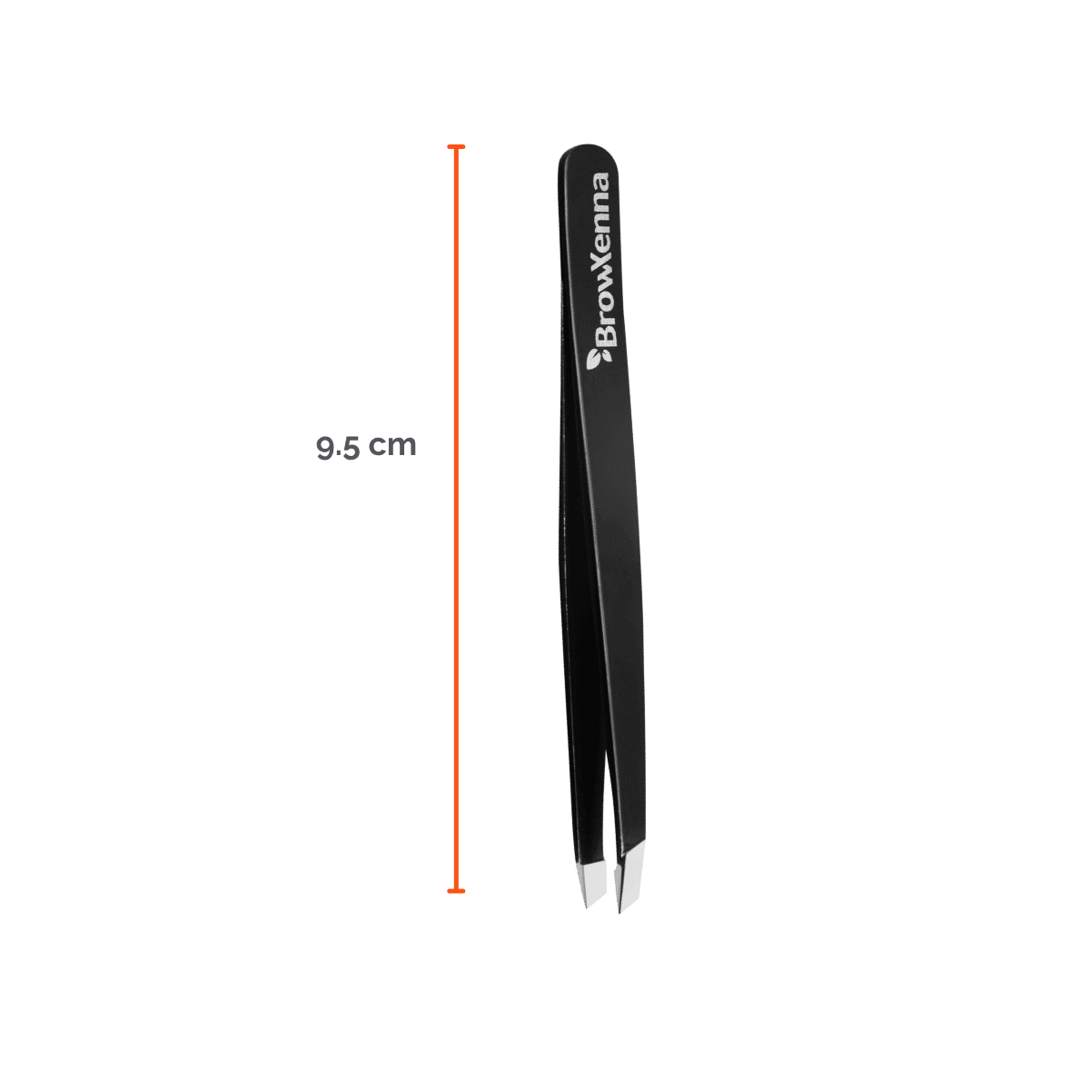 Pinzas Profesionales para Cejas BrowXenna® con punta biselada y afilado manual para depilación de precisión técnica