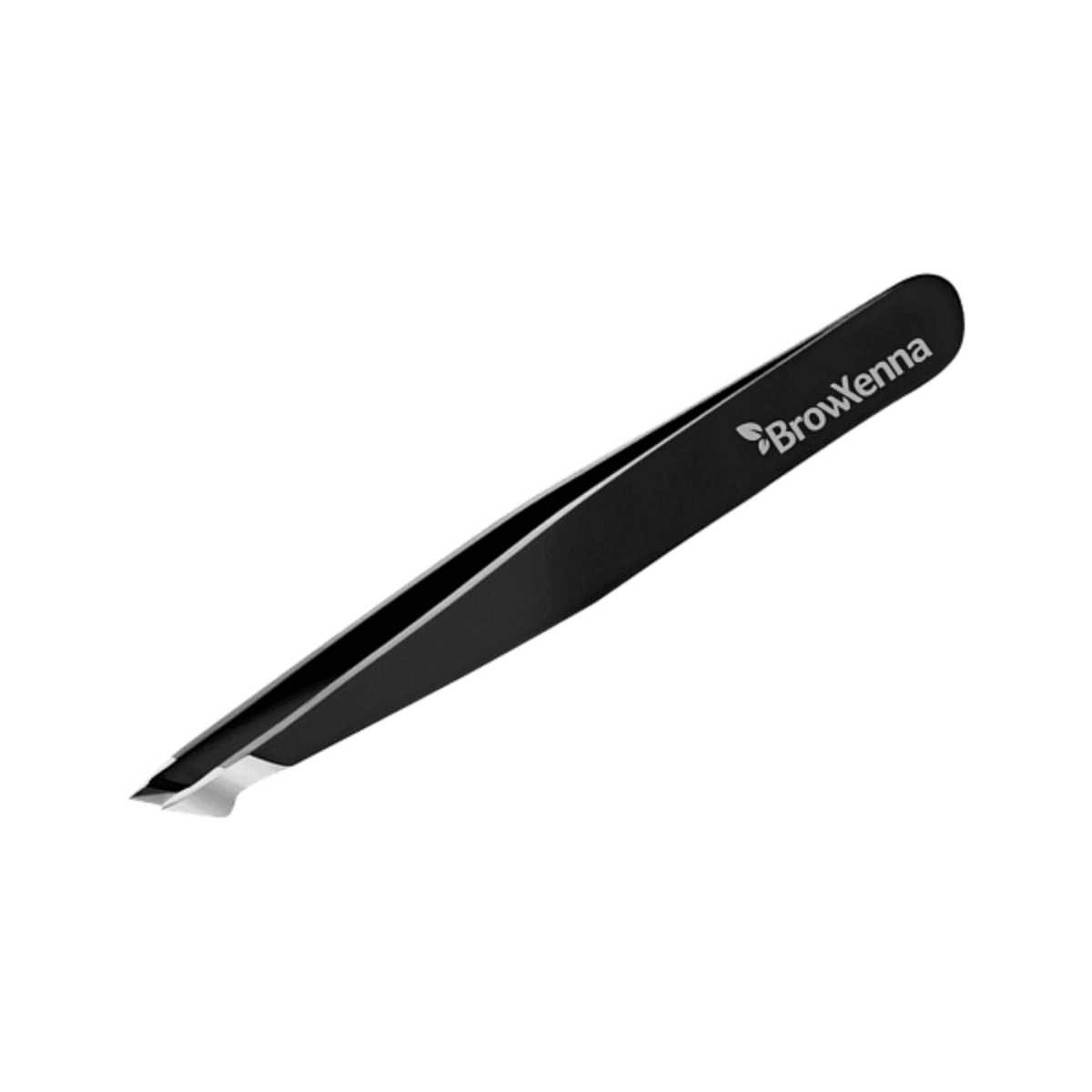 Pinzas Profesionales para Cejas BrowXenna® con punta biselada y afilado manual para depilación de precisión técnica