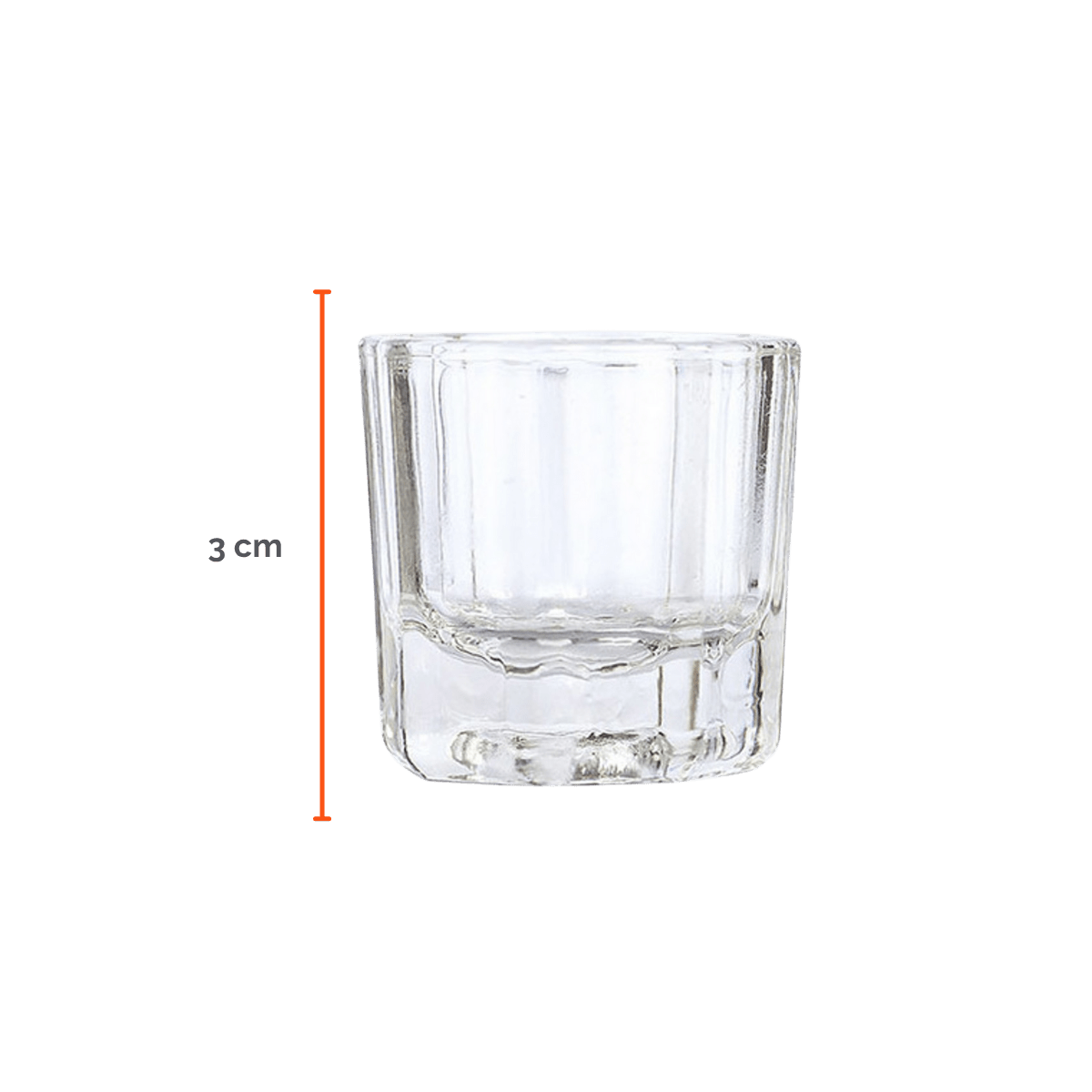 Vaso de Vidrio para Mezclar Henna/Tinte - BrowXennamx