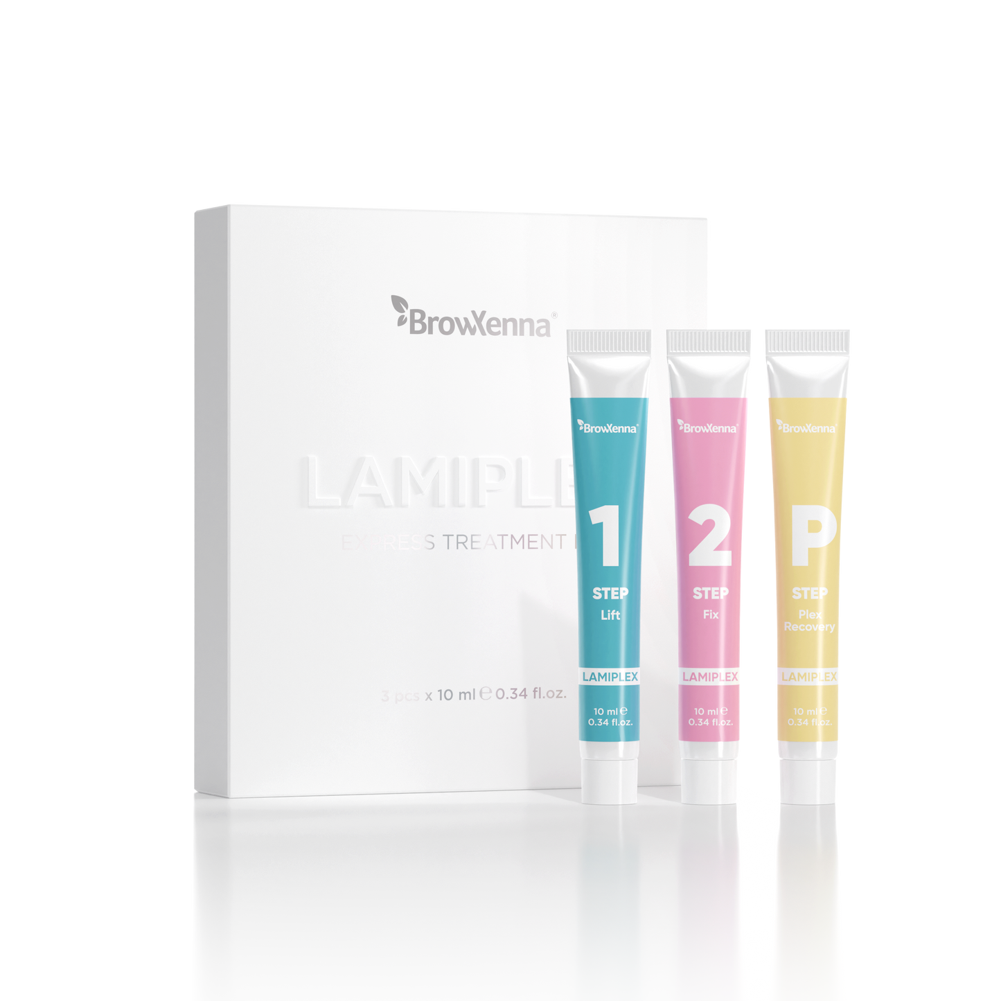 Lamiplex de BrowXenna, un kit profesional para la laminación y fortalecimiento de cejas y pestañas. Ideal para salones de belleza y esteticistas, proporcionando resultados duraderos y de alta calidad