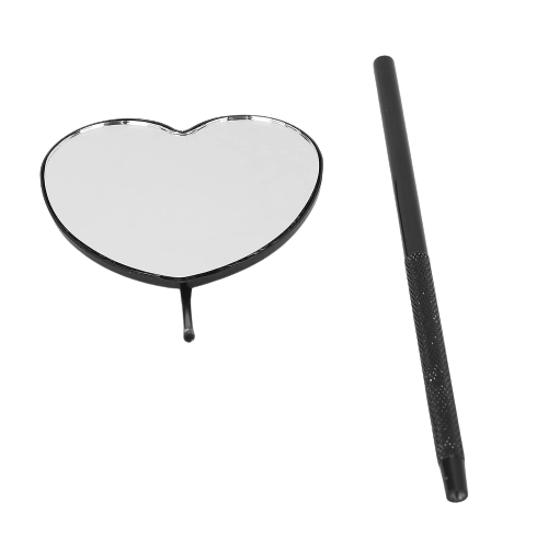 Espejo Corazon De Inspección de Pestañas