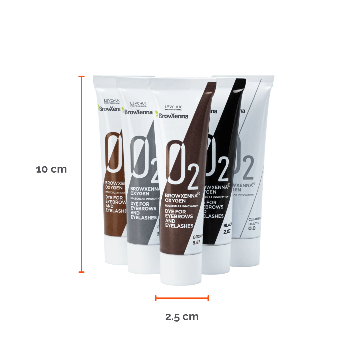 Mini Kit Oxygen 02 tinte para cejas