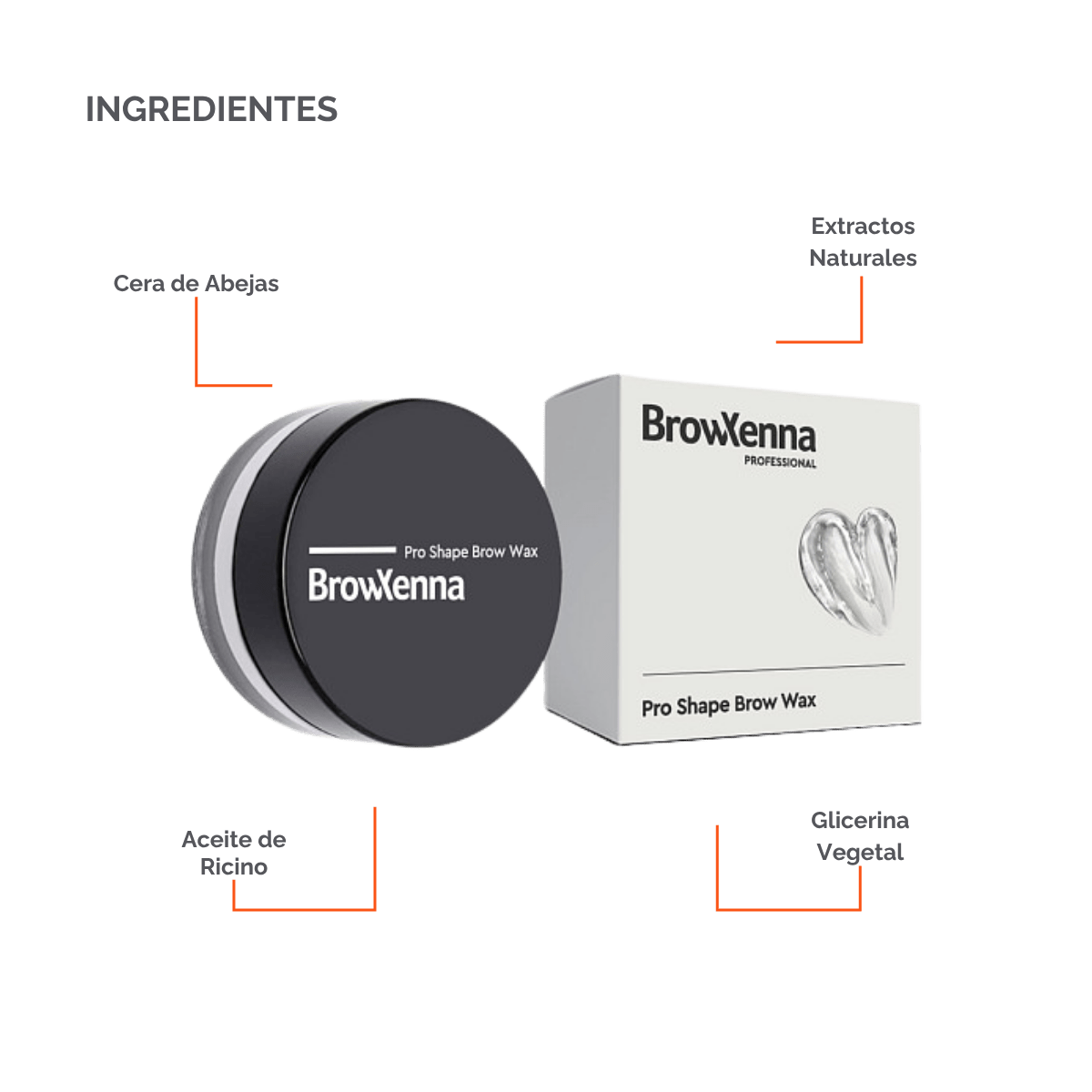 Cera para Moldeo de Cejas BrowXenna® - BrowXennamx