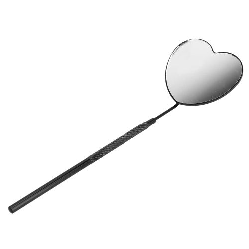 Espejo Corazon De Inspección de Pestañas - BrowXennamx