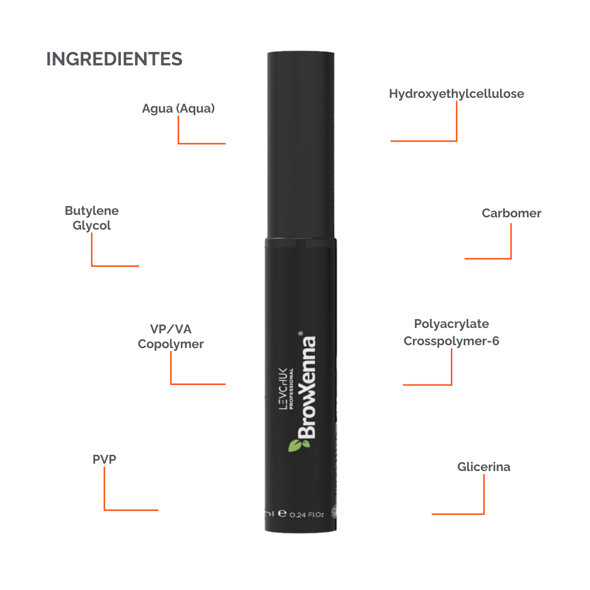 Fijador de cejas Fix Gel Browxenna® - BrowXennamx