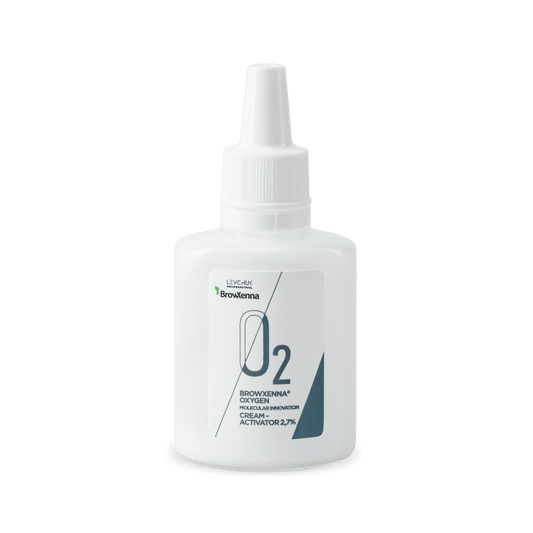 OXYGEN J2 Cream - Activator 2.7% BrowXenna® – Activador Profesional para Tinte de Cejas - BrowXennamx