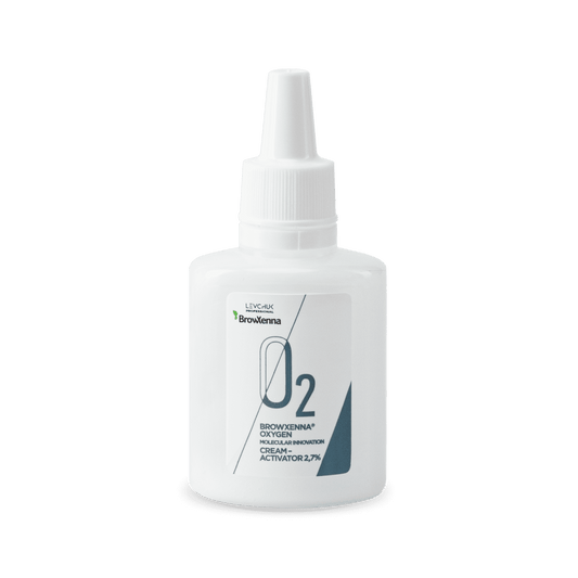 OXYGEN J2 Cream - Activator 2.7% BrowXenna® – Activador Profesional para Tinte de Cejas - BrowXennamx