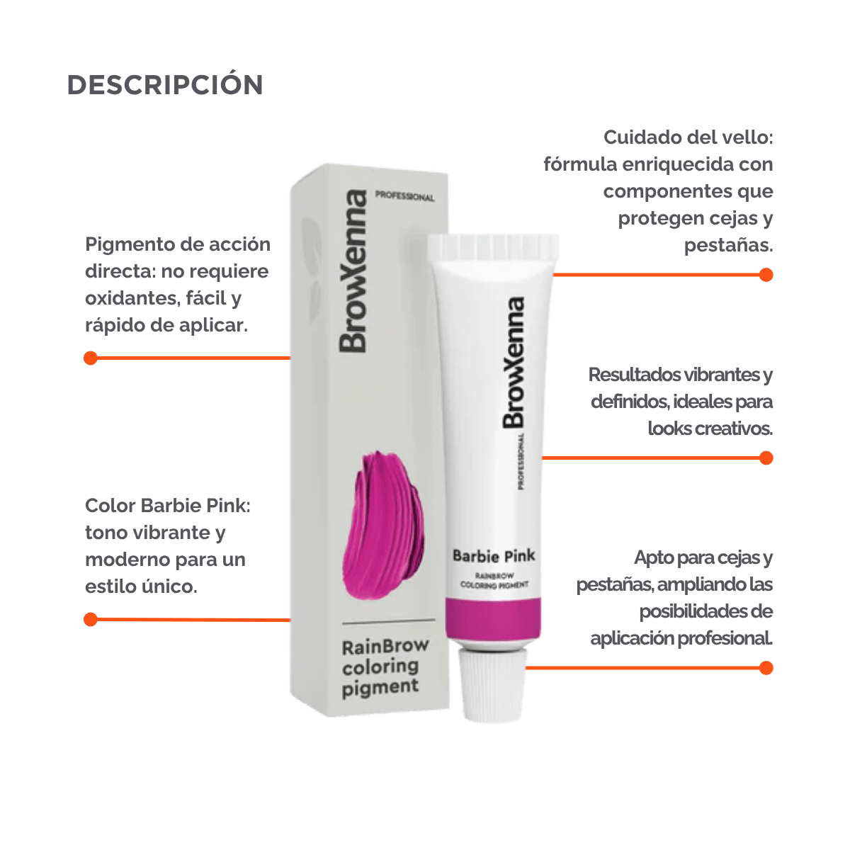 Pigmento Directo RainBrow para Cejas - BrowXennamx