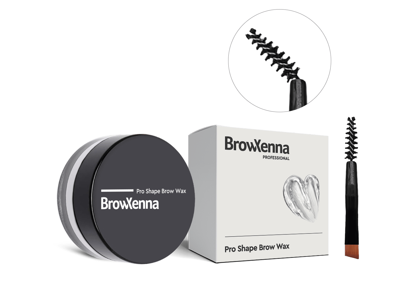 Pro Shape Brow Wax BrowXenna® | Cera Profesional para Moldeo y Definición de Cejas" - BrowXennamx