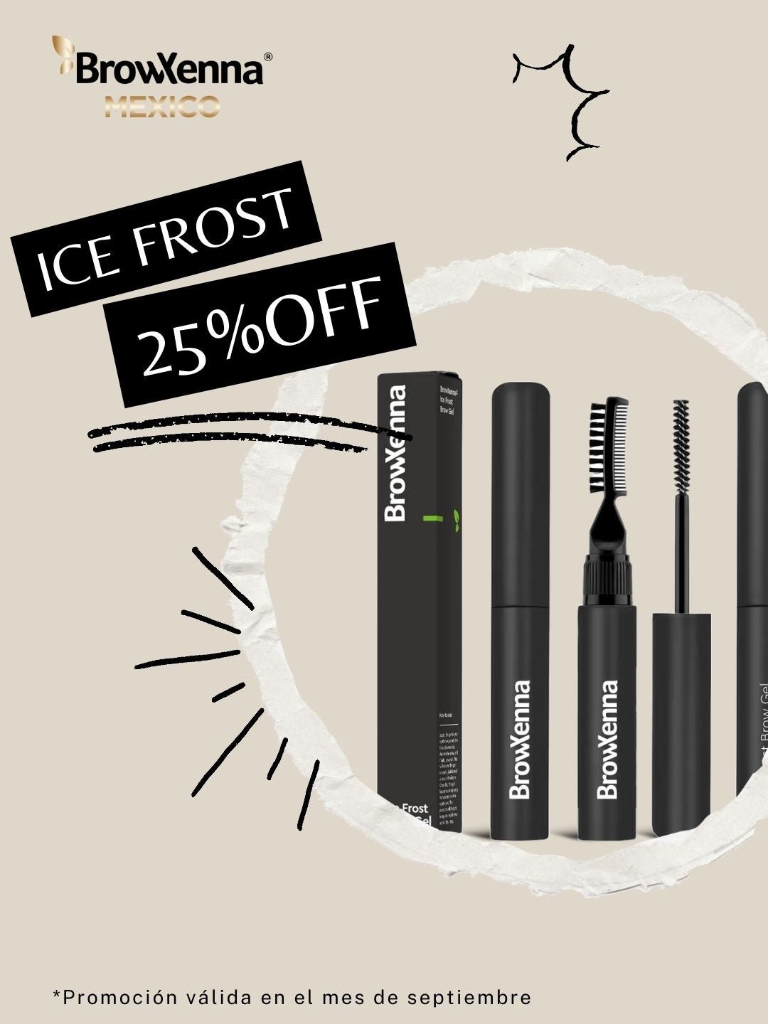 PROMO SEPTIEMBRE ICE FROST - BrowXennamx