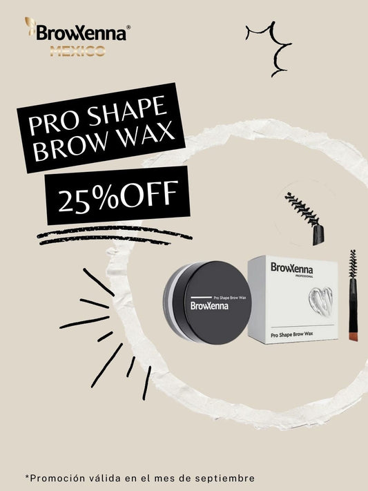 PROMO SEPTIEMBRE PRO SHAPE BROW WAX - BrowXennamx
