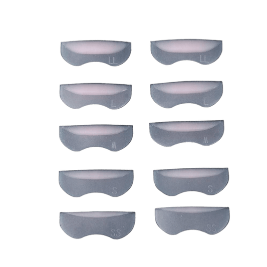 Silicon Rosas Lifting ultra delgados 5 tamaños - BrowXennamx